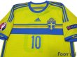 Photo3: Sweden 2014 Home Shirt #10 Ibrahimovic w/tags (3)