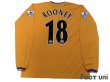 Photo2: Everton 2003-2004 Away Long Sleeve Shirt #18 Rooney (2)
