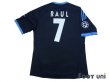 Photo2: Schalke04 2010-2011 Away Shirt #7 Raul Champions League Patch/Badge Respect Patch/Badge (2)