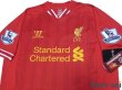 Photo3: Liverpool 2013-2014 Home Shirt #31 Sterling BARCLAYS PREMIER LEAGUE Patch/Badge w/tags (3)