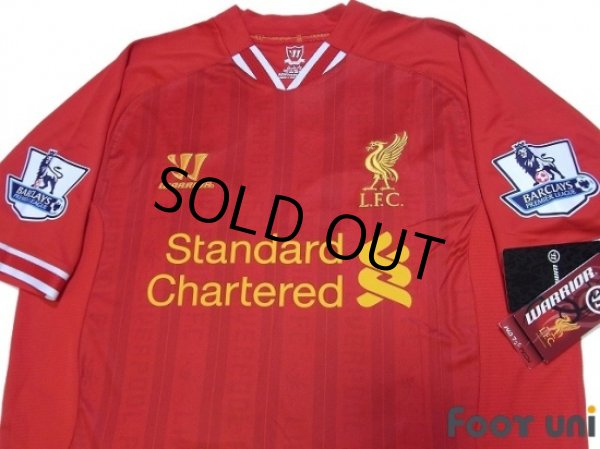 Photo3: Liverpool 2013-2014 Home Shirt #31 Sterling BARCLAYS PREMIER LEAGUE Patch/Badge w/tags (3)