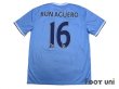 Photo2: Manchester City 2013-2014 Home Shirt #16 Kun Aguero (2)