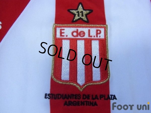 Photo6: Estudiantes 2013-2014 Home Shirt #9 Carrillo w/tags (6)