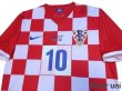 Photo3: Croatia 2014 Home Shirt #10 Modric w/tags (3)