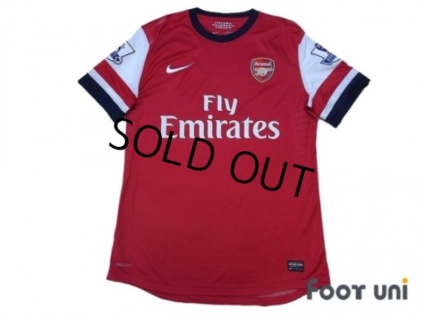 Photo1: Arsenal 2012-2013 Home Authentic Shirt #11 Ozil BARCLAYS PREMIER LEAGUE Patch/Badge w/tags (1)