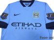 Photo3: Manchester City 2014-2015 Home Authentic Shirt #18 Lampard BARCLAYS PREMIER LEAGUE Patch/Badge (3)