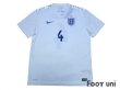 Photo1: England 2014 Home Shirt #4 Gerrard w/tags (1)