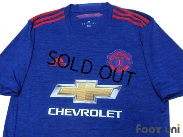 Photo3: Manchester United 2016-2017 Away Shirt w/tags (3)