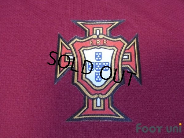 Photo6: Portugal 2006 Home Shirt #7 Figo (6)