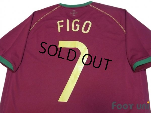 Photo4: Portugal 2006 Home Shirt #7 Figo (4)