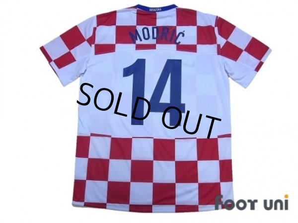 Photo2: Croatia Euro 2008 Home Shirt #14 Modric (2)