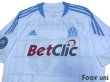 Photo3: Olympique Marseille 2010-2011 Home Shirt #10 Gignac Olympique Marseille Champion 2010 Patch/Badge (3)