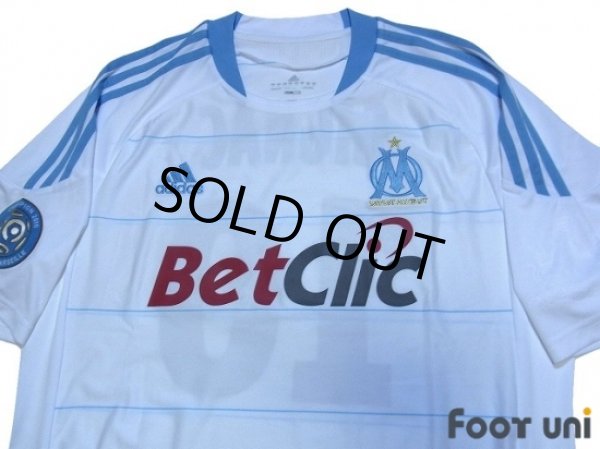 Photo3: Olympique Marseille 2010-2011 Home Shirt #10 Gignac Olympique Marseille Champion 2010 Patch/Badge (3)