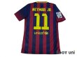 Photo2: FC Barcelona 2013-2014 Home Authentic Shirt #11 Neymar LFP Patch/Badge (2)