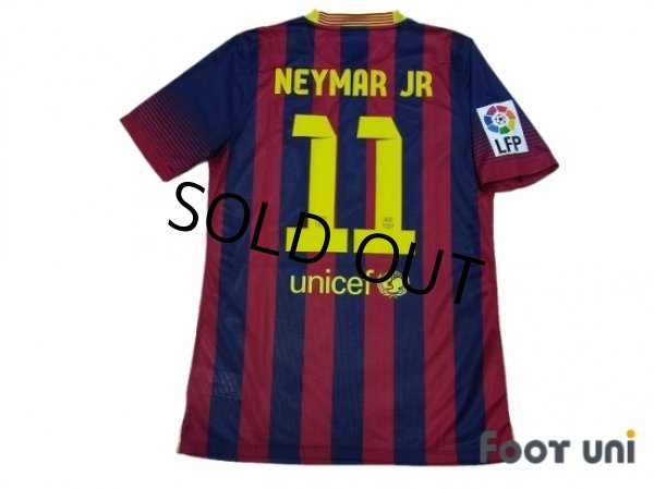 FC Barcelona 2013-2014 Home Authentic Shirt #11 Neymar