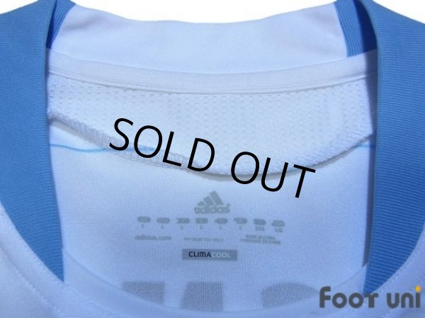 Photo5: Olympique Marseille 2010-2011 Home Shirt #10 Gignac Olympique Marseille Champion 2010 Patch/Badge (5)