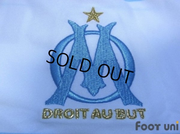 Photo6: Olympique Marseille 2010-2011 Home Shirt #10 Gignac Olympique Marseille Champion 2010 Patch/Badge (6)