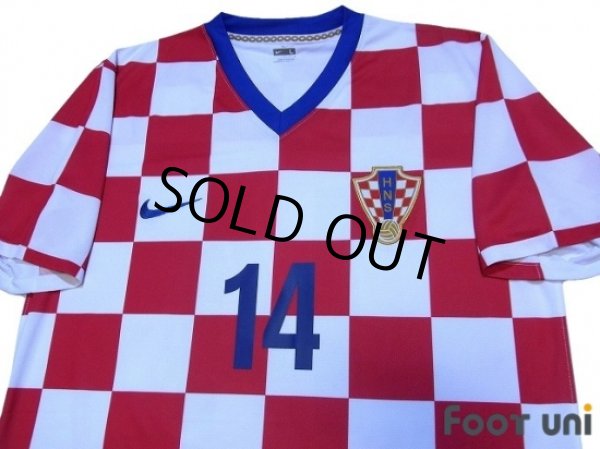 Photo3: Croatia Euro 2008 Home Shirt #14 Modric (3)