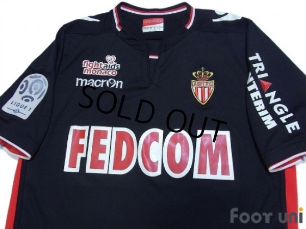 Photo3: AS Monaco 2013-2014 Away Shirt #27 Kondogbia Ligue 1 LFP Patch/Badge (3)