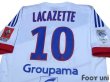 Photo4: Olympique Lyonnais 2012-2013 Home Shirt #10 Lacazette w/tags (4)