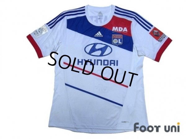 Photo1: Olympique Lyonnais 2012-2013 Home Shirt #10 Lacazette w/tags (1)