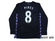 Photo2: Aston Villa 2010-2011 Away Authentic Long Sleeve Shirt #8 Pires w/tags (2)