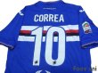 Photo4: Sampdoria 2015-2016 Home Shirt #10 Joaquin Correa Serie A Tim Patch/Badge w/tags (4)