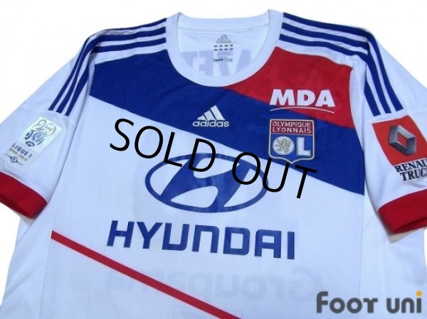 Photo3: Olympique Lyonnais 2012-2013 Home Shirt #10 Lacazette w/tags (3)