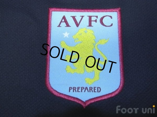 Photo6: Aston Villa 2010-2011 Away Authentic Long Sleeve Shirt #8 Pires w/tags (6)