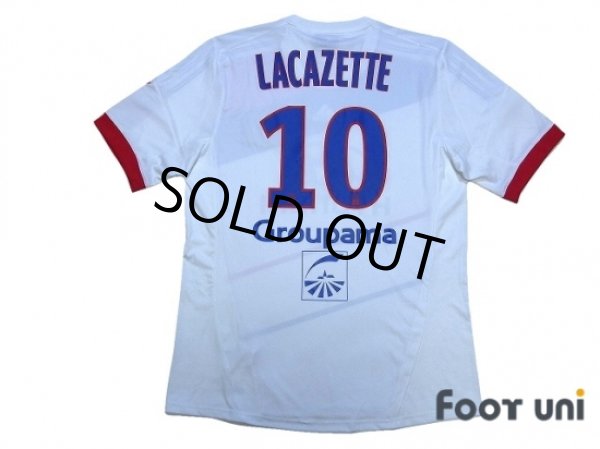 Photo2: Olympique Lyonnais 2012-2013 Home Shirt #10 Lacazette w/tags (2)
