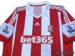 Photo3: Stoke City 2013-2014 Home Shirt #10 Arnautovic BARCLAYS PREMIER LEAGUE Patch/Badge (3)