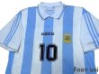 Photo3: Argentina 1994 Home Shirt #10 Maradona (3)