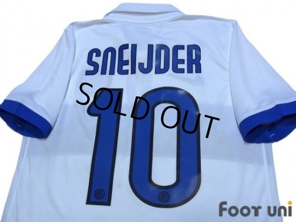 Photo4: Inter Milan 2009-2010 Away Shirt #10 Sneijder Scudetto Patch/Badge (4)