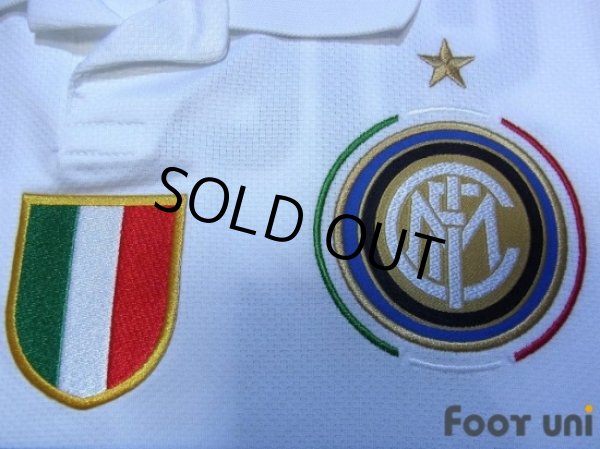 Photo6: Inter Milan 2009-2010 Away Shirt #10 Sneijder Scudetto Patch/Badge (6)