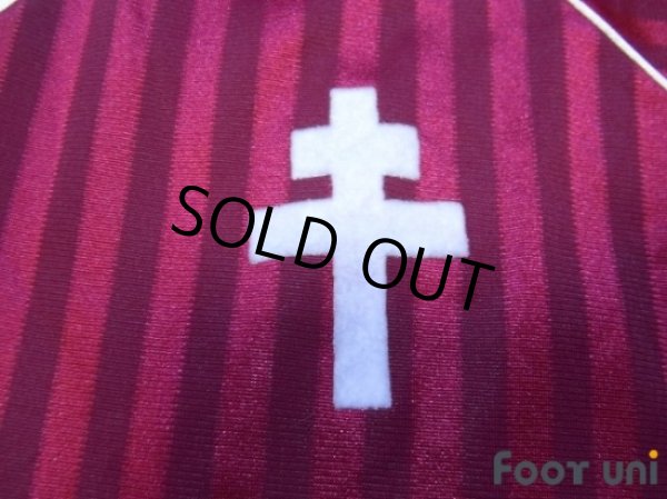 Photo6: FC Metz 1991-1992 Home Long Sleeve Shirt (6)
