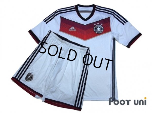 Photo1: Germany 2014 Home Shirt and Shorts Set w/tags (1)