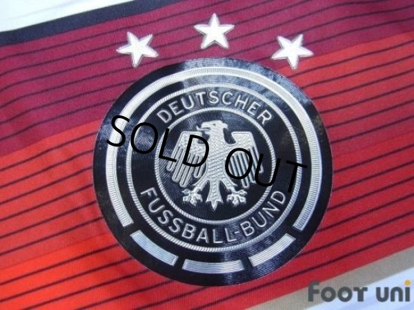 Photo5: Germany 2014 Home Shirt and Shorts Set w/tags (5)