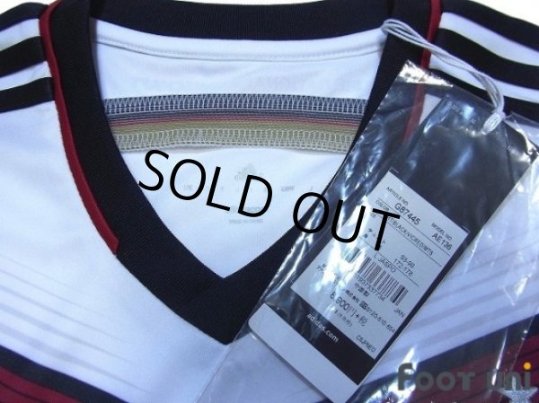 Photo4: Germany 2014 Home Shirt and Shorts Set w/tags (4)