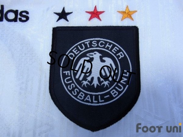 Photo6: Germany Euro 1996 Home Shirt #6 Matthias Sammer UEFA Euro 1996 Patch/Badge UEFA Fair Play Patch/Badge (6)