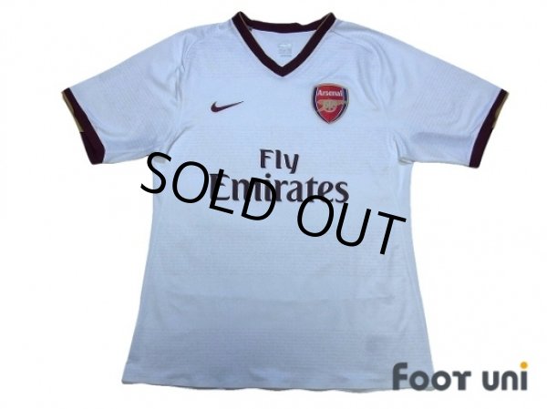 Photo1: Arsenal 2007-2008 Away Authentic Shirt (1)