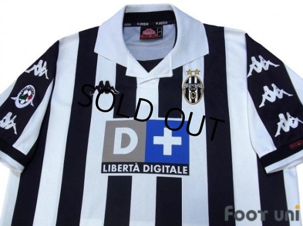 Photo3: Juventus 1999-2000 Home Shirt #21 Zidane Lega Calcio Patch/Badge (3)