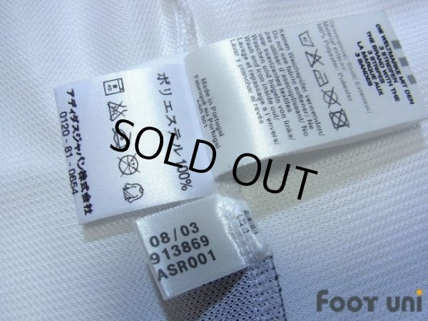 Photo7: Real Madrid 2003-2004 Home Long Sleeve Shirt #7 Raul Champions League Patch/Badge UEFA Champions League Trophy Patch/Badge - 9 (7)