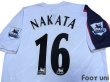 Photo4: Bolton Wanderers 2005-2007 Home Shirt #16 Nakata BARCLAYS PREMIERSHIP Patch/Badge (4)