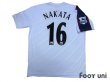 Photo2: Bolton Wanderers 2005-2007 Home Shirt #16 Nakata BARCLAYS PREMIERSHIP Patch/Badge (2)