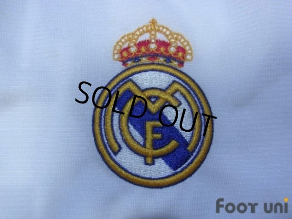 Photo6: Real Madrid 2003-2004 Home Long Sleeve Shirt #7 Raul Champions League Patch/Badge UEFA Champions League Trophy Patch/Badge - 9 (6)