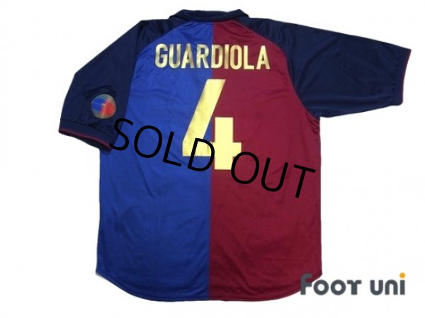 Photo2: FC Barcelona Centenario Shirt #4 Guardiola Centenario Patch/Badge (2)