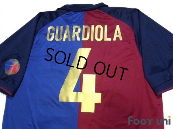Photo4: FC Barcelona Centenario Shirt #4 Guardiola Centenario Patch/Badge (4)