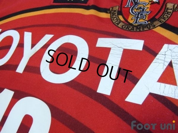 Photo7: Nagoya Grampus 2001 Home Shirt #10 Stojkovic (7)