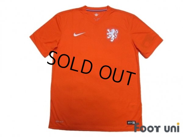 Photo1: Netherlands 2014 Home Shirt w/tags (1)