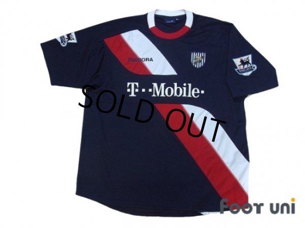Photo1: West Bromwich Albion 2005-2006 Away Shirt #33 Inamoto BARCLAYS PREMIERSHIP Patch/Badge (1)